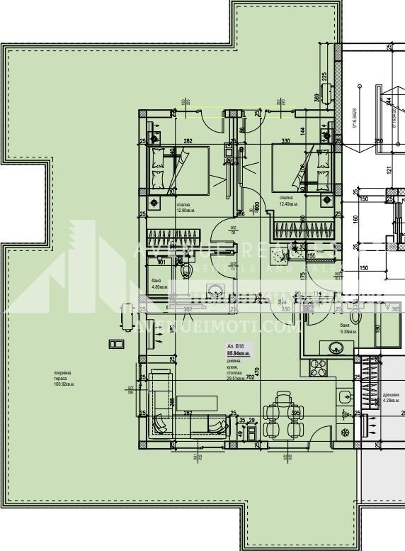 Te koop  2 slaapkamers Plovdiv , Juzjen , 204 m² | 51037051 - afbeelding [2]