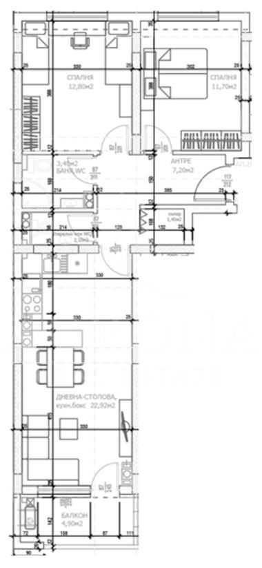 Продава 3-СТАЕН, гр. Пловдив, Тракия, снимка 2 - Апартаменти - 53164131