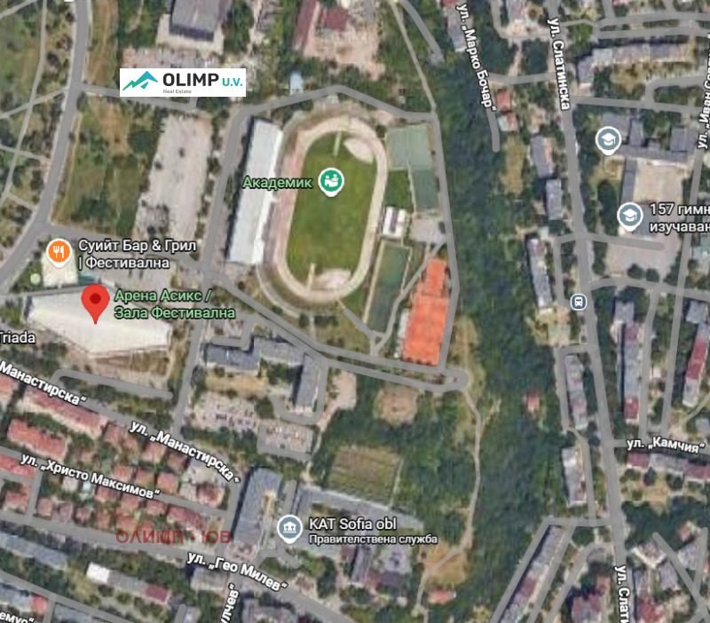 Продава ПАРЦЕЛ в град София, Гео Милев - 1196 кв.м / 434 150 € » 849 123.59 лв., ОЛИМП - ЮВ