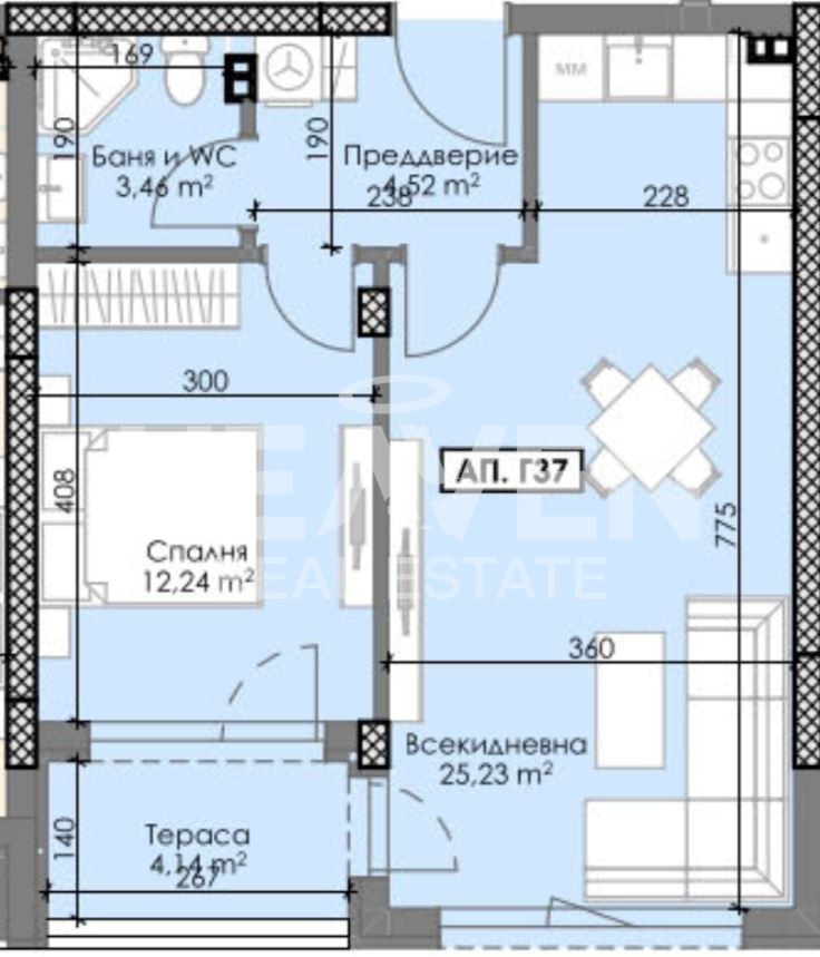 Продава 2-СТАЕН, гр. Пловдив, Остромила, снимка 2 - Апартаменти - 54064735