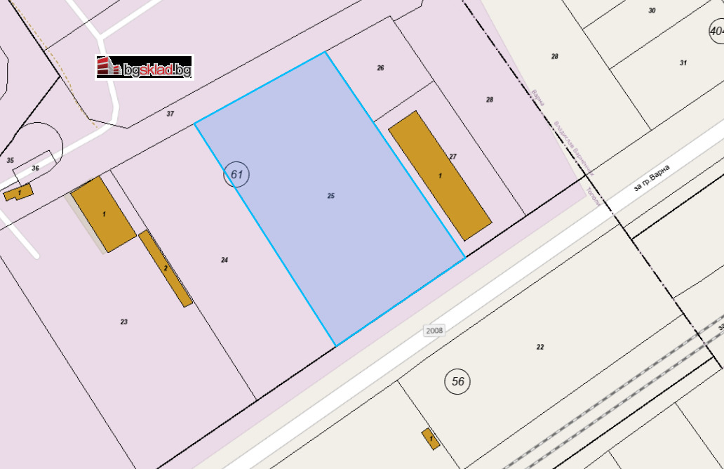 Продава ПАРЦЕЛ, гр. Варна, Западна промишлена зона, снимка 3 - Парцели - 53680662