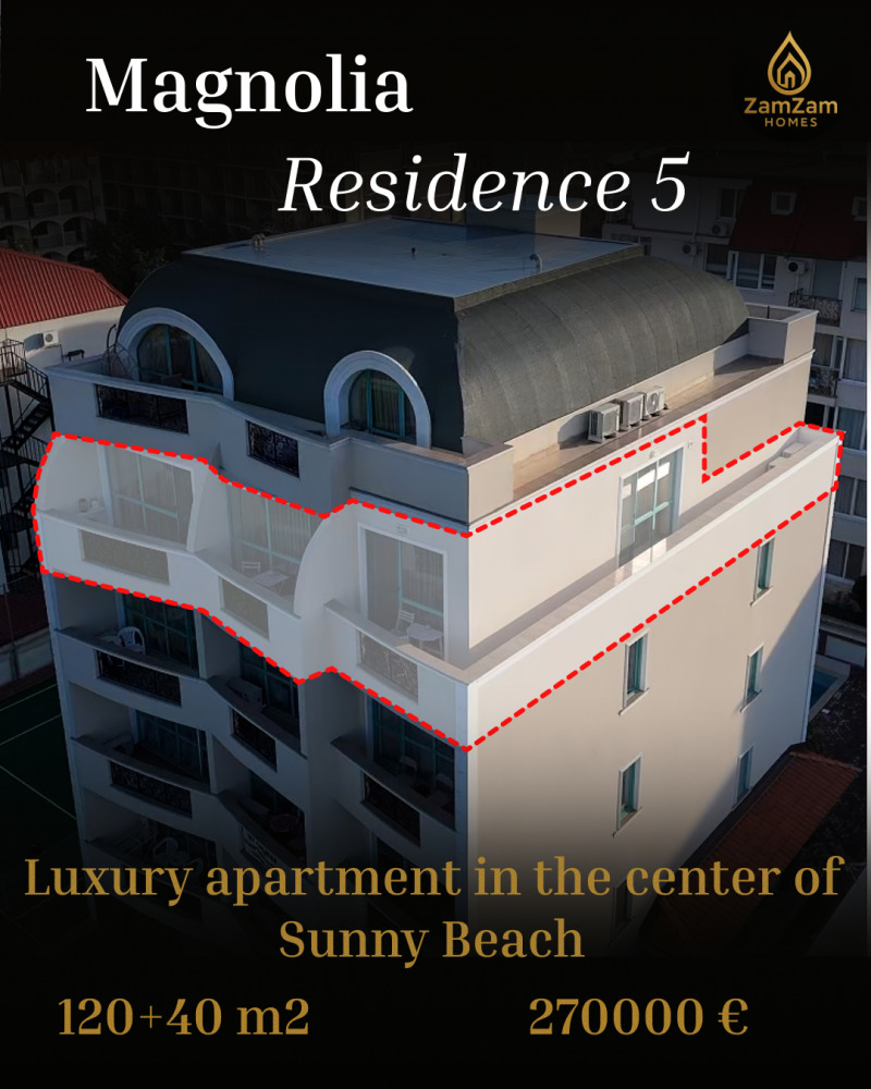 Продава 3-СТАЕН в област Бургас, к.к. Слънчев бряг - 120 кв.м / 270 000 € » 528 074.10 лв., ЗАМЗАМХОУМС