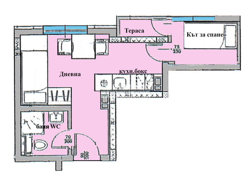 En venta  Estudio Plovdiv , Karshiyaka , 35 metros cuadrados | 82055160 - imagen [17]