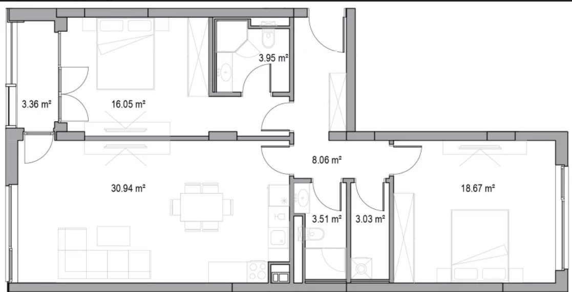 Продава 3-СТАЕН, гр. Пловдив, Христо Смирненски, снимка 2 - Апартаменти - 50681693