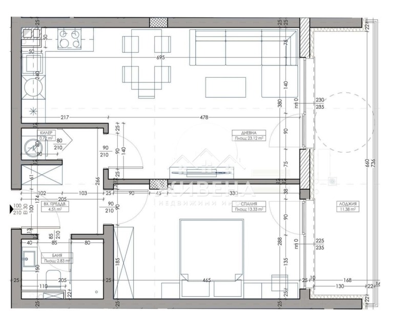 Продава 2-СТАЕН, гр. Варна, Владислав Варненчик 1, снимка 9 - Апартаменти - 51001674
