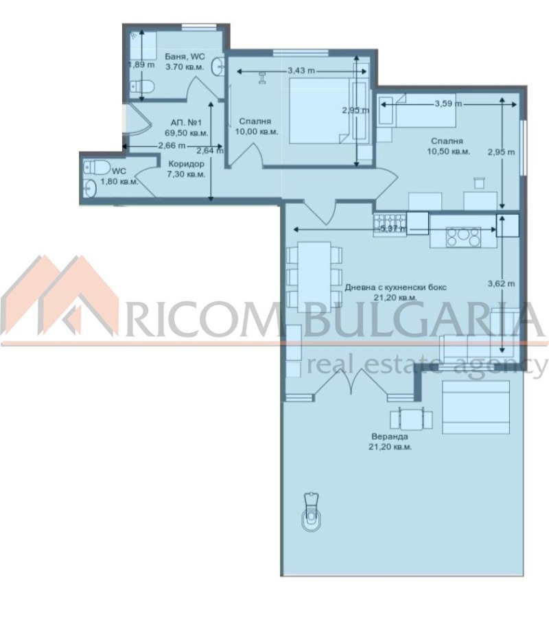Продава 3-СТАЕН, гр. Варна, Бриз, снимка 4 - Апартаменти - 49663272
