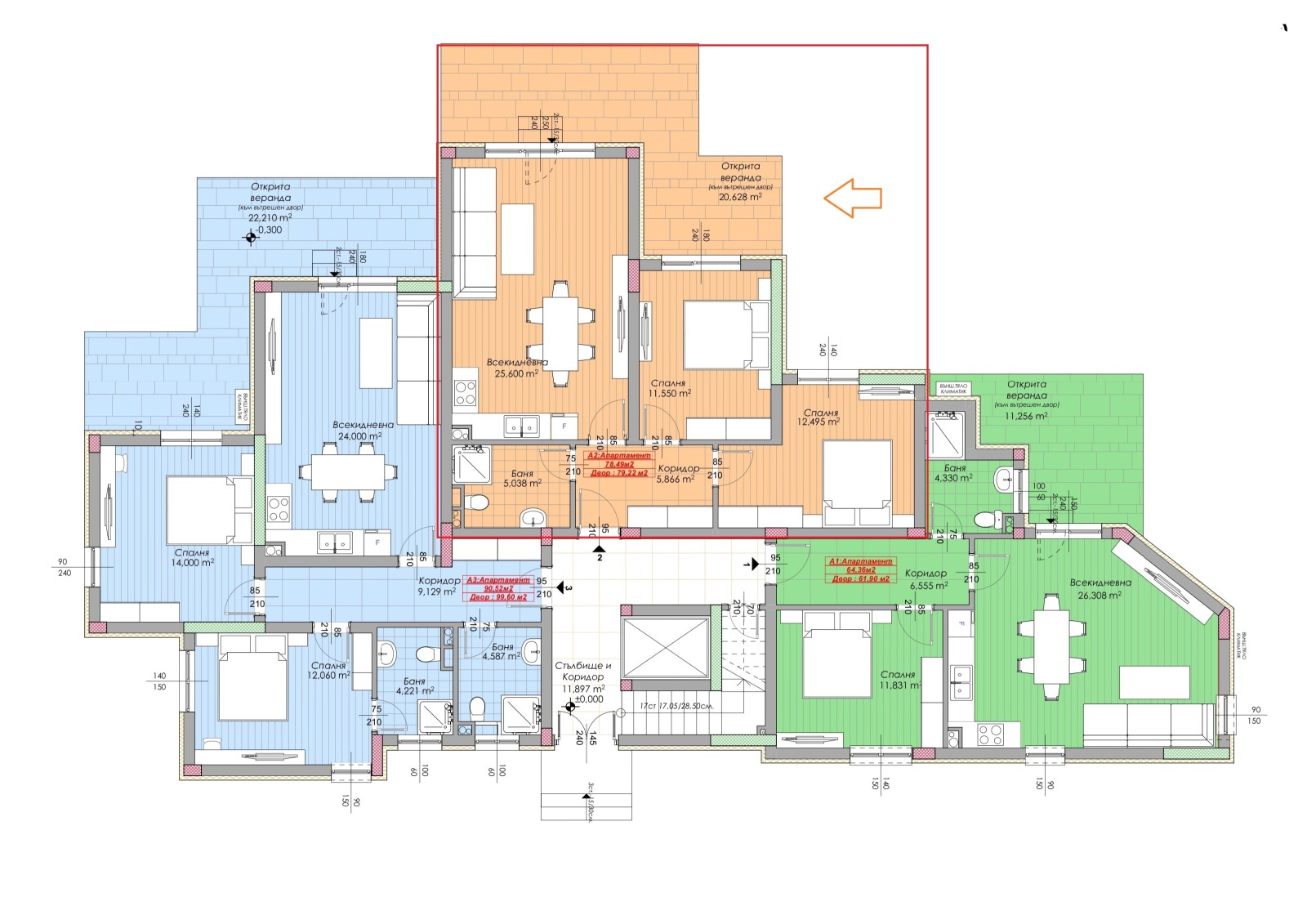 Продава 3-СТАЕН, гр. Хасково, Младежки хълм