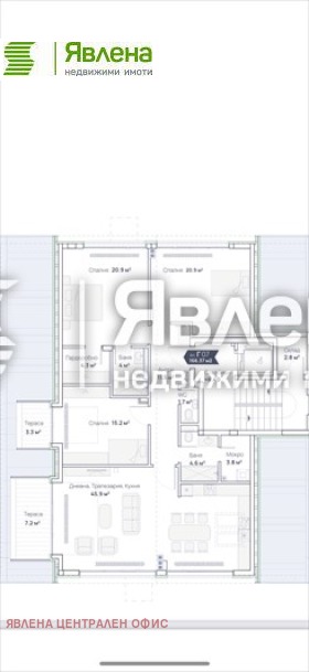 Продава 4-СТАЕН, гр. София, Симеоново, снимка 2 - Aпартаменти - 48255532