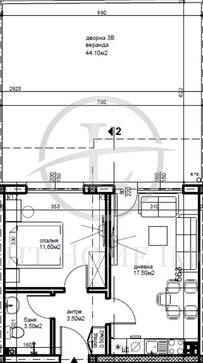 Продается  1 спальня Пловдив , Беломорски , 94 кв.м | 74467823 - изображение [3]