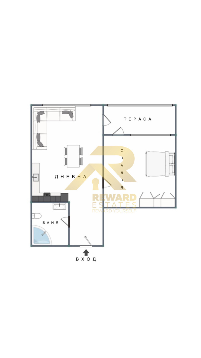 Продава  2-стаен град София , Хаджи Димитър , 60 кв.м | 97193394 - изображение [9]
