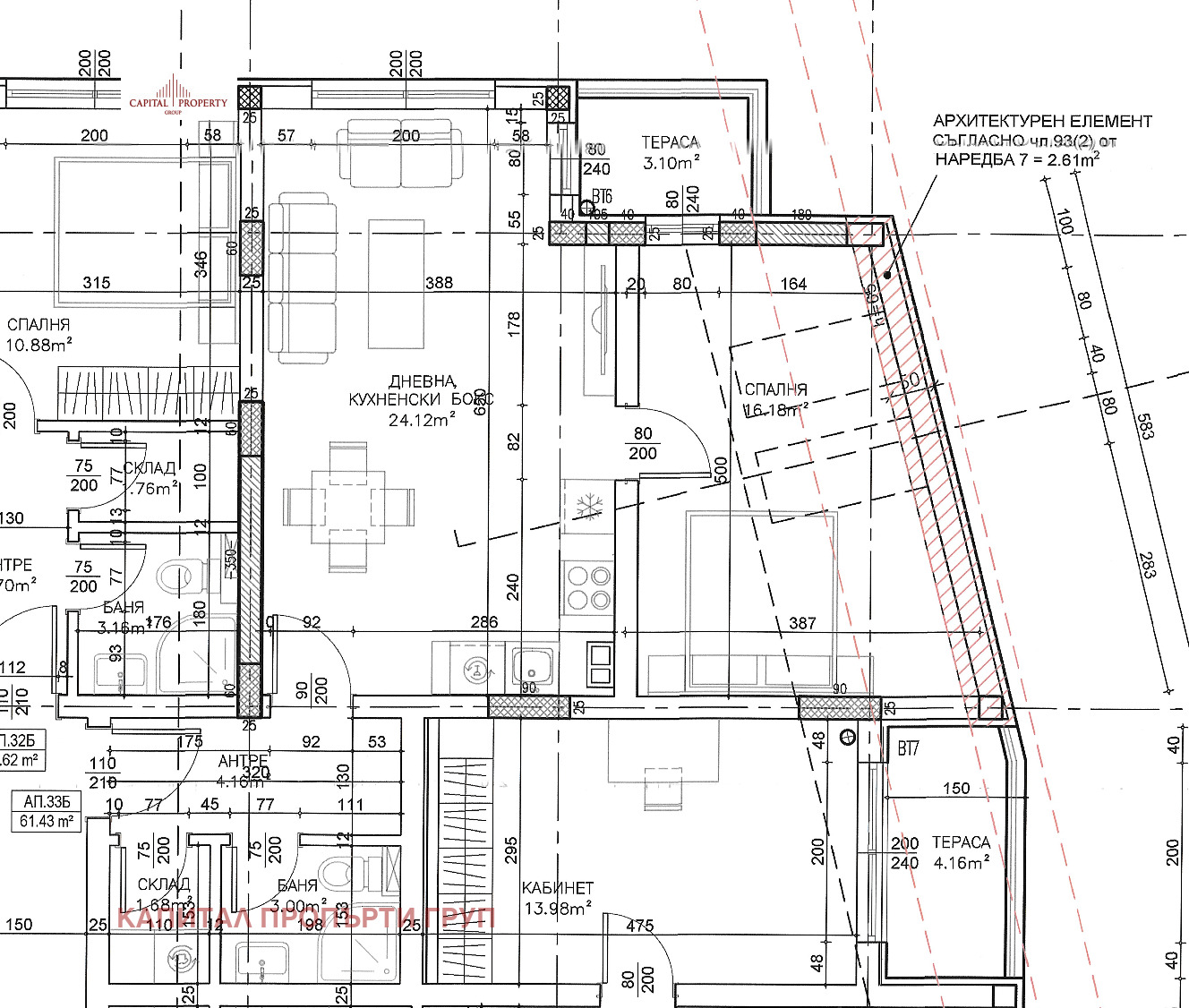Продава 2-СТАЕН, гр. София, Малинова долина