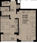 Продава 2-СТАЕН, град Бургас, Хоризонт • 107044 € / 209359.87 лв. • 82517383 6