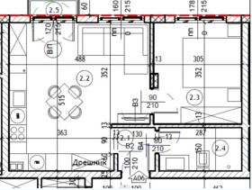 Продава 2-стаен град Варна Кайсиева градина - [1] 