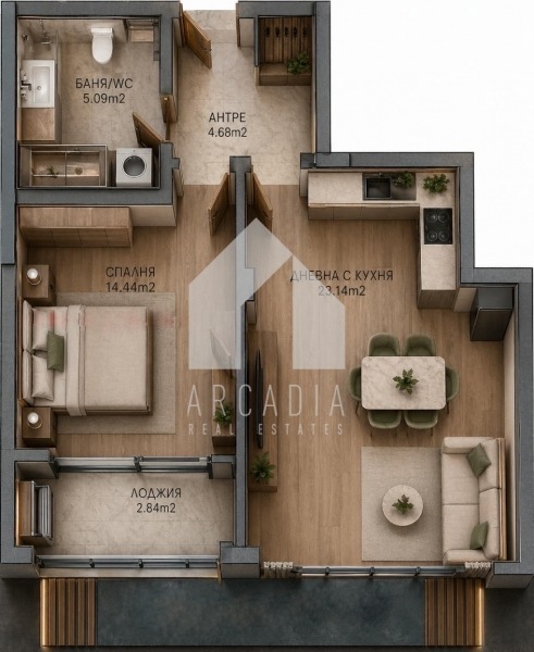 Продава 2-СТАЕН, гр. Пловдив, Тракия, снимка 7 - Апартаменти - 54337981