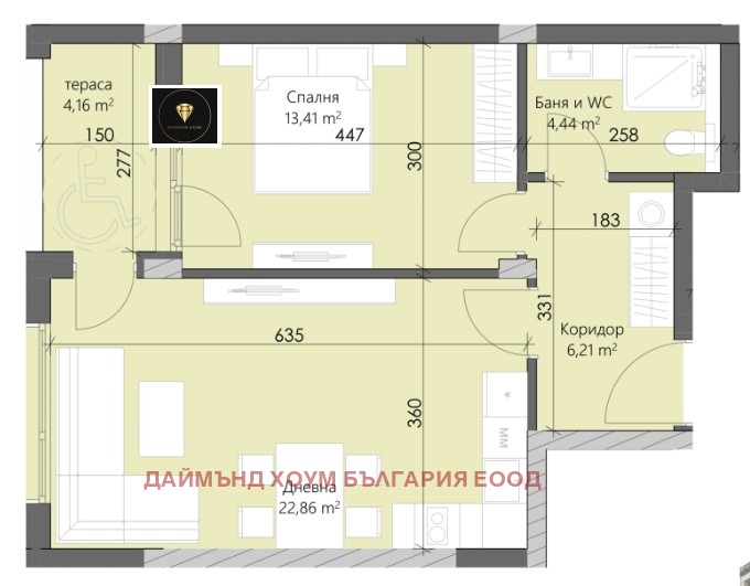 Zu verkaufen  2 Schlafzimmer Plowdiw , Karschijaka , 74 qm | 78811290 - Bild [2]