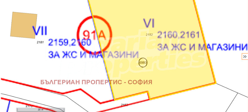 Продава ПАРЦЕЛ, гр. София, с. Бистрица, снимка 2 - Парцели - 53198168