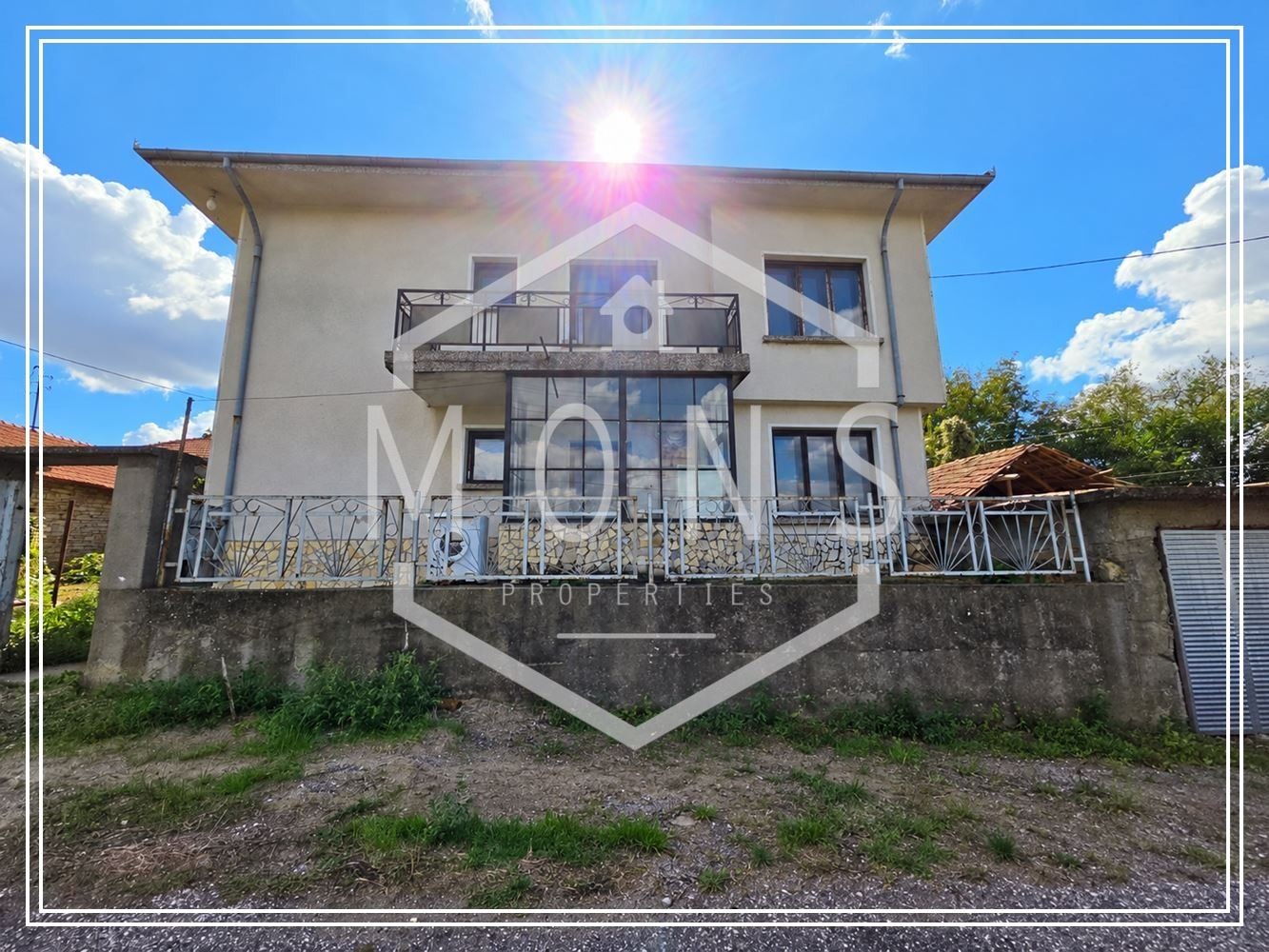 Продава КЪЩА, с. Копривец, област Русе, снимка 2 - Къщи - 56608414