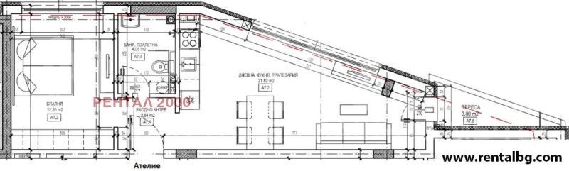 De vânzare  1 dormitor Plovdiv , Ciuciuc Parij , 69 mp | 40324955 - imagine [11]