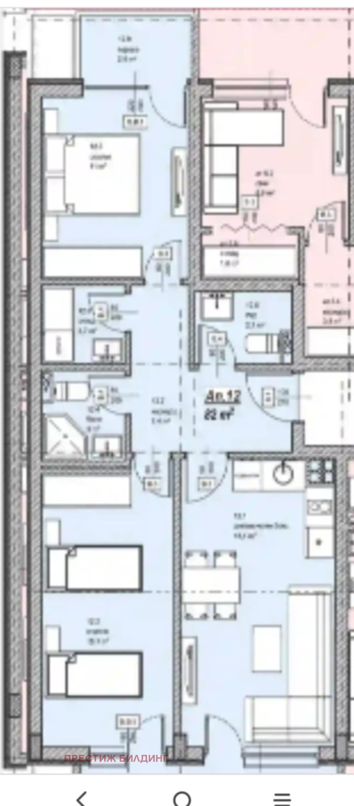 Til salg  2 soveværelser Sofia , Vitosha , 95 kvm | 41217825 - billede [2]