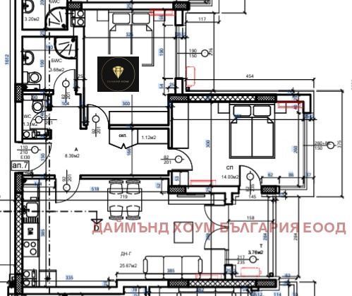 Продава 3-СТАЕН, гр. Пловдив, Христо Смирненски, снимка 3 - Aпартаменти - 48388451