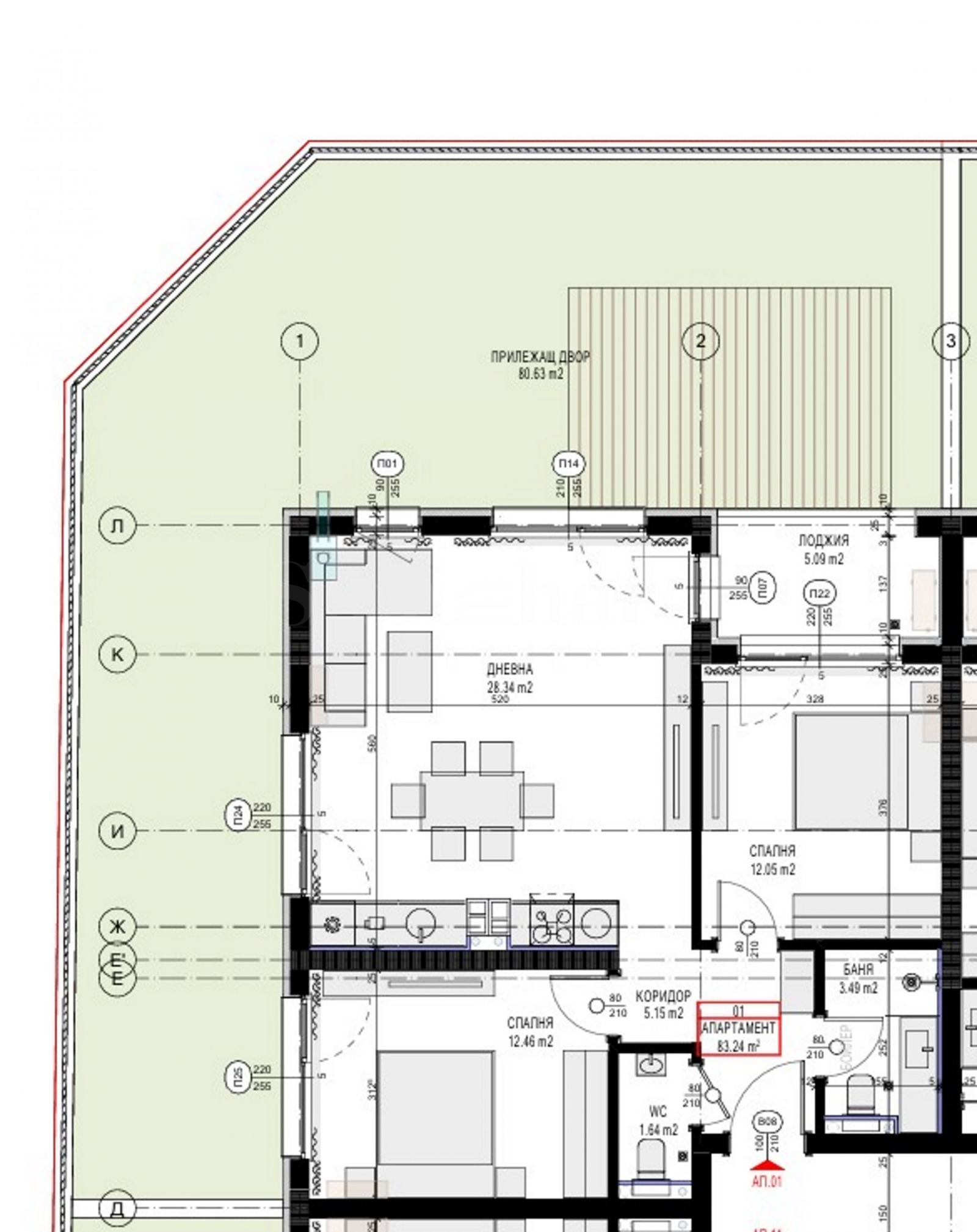Продава 3-СТАЕН, гр. София, Малинова долина, снимка 3 - Апартаменти - 52590844