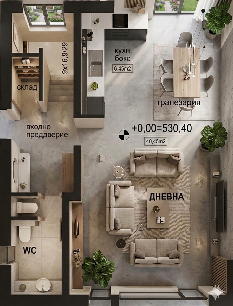 Продава КЪЩА, гр. Костинброд, област София област, снимка 15 - Къщи - 52664599