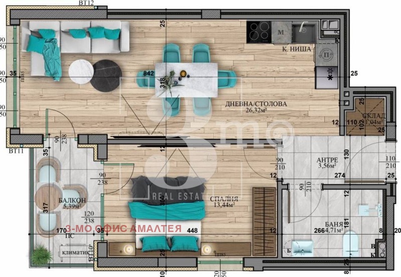 For Sale  1 bedroom Sofia , Vitosha , 74 sq.m | 29572077 - image [2]