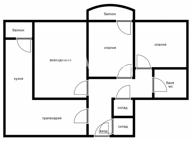 Продава 3-СТАЕН, гр. София, Люлин 3, снимка 3 - Aпартаменти - 47922491