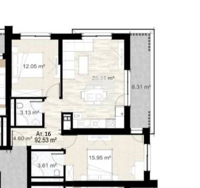 Продава 3-СТАЕН, гр. София, Център, снимка 3 - Апартаменти - 53109906