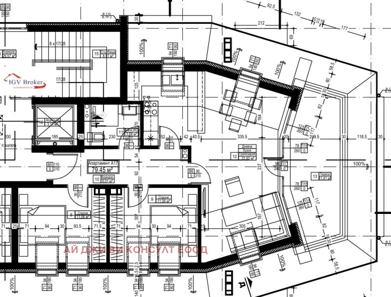 Продается  2 спальни София , Овча купел , 106 кв.м | 20735574 - изображение [15]