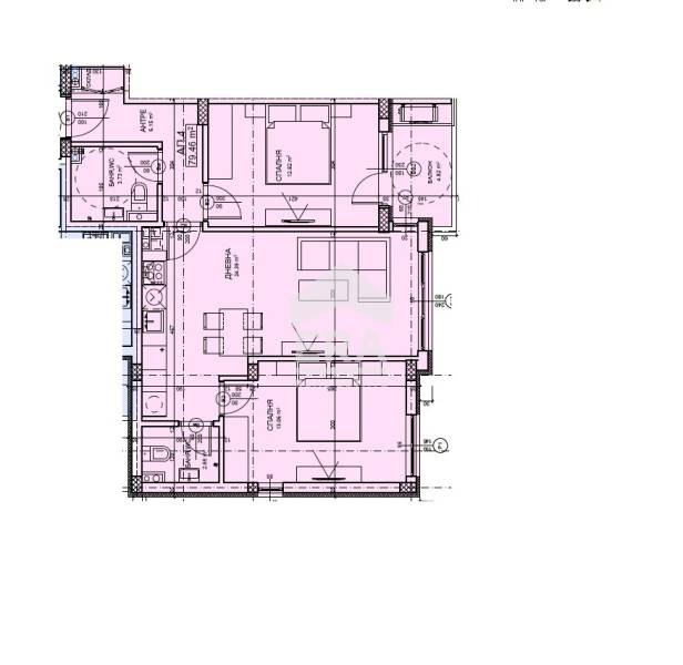 De vânzare  2 dormitoare Sofia , Nadejda 1 , 97 mp | 15600540 - imagine [3]