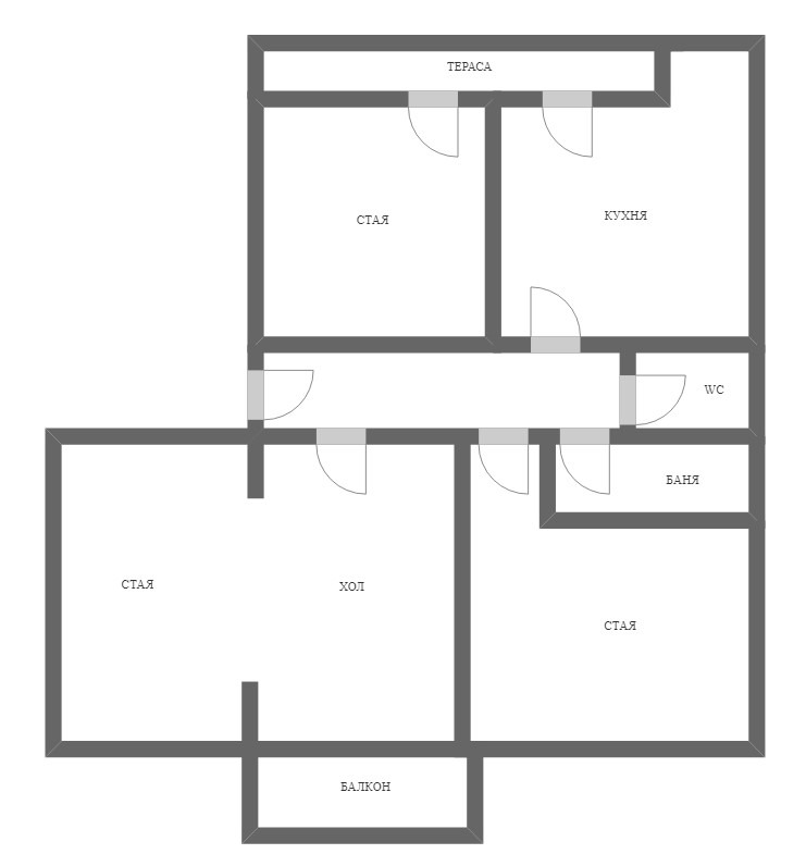 Продава 4-СТАЕН, гр. София, Център, снимка 11 - Aпартаменти - 47291487