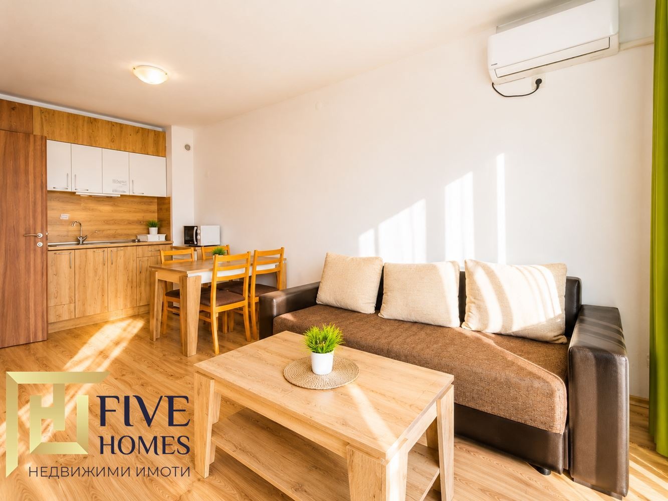 Продава 2-СТАЕН, гр. Ахелой, област Бургас, снимка 2 - Апартаменти - 54446180