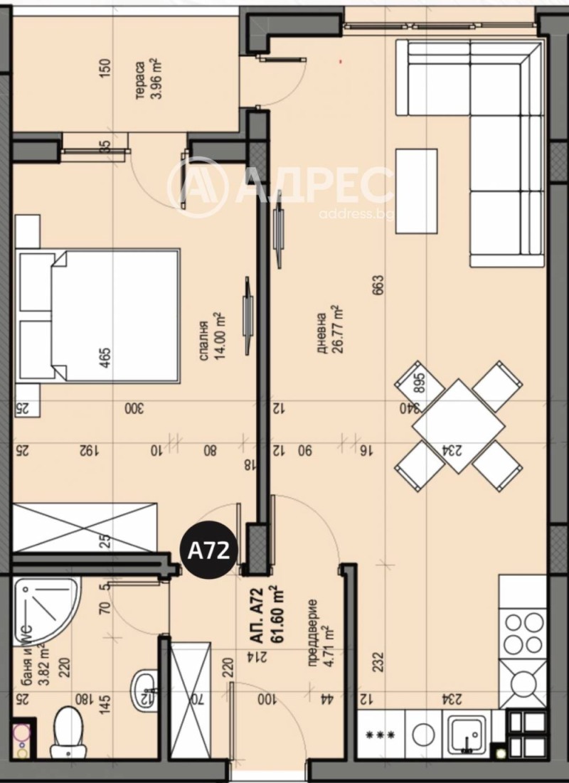 Продава 2-СТАЕН, гр. София, Люлин 5, снимка 2 - Апартаменти - 53333501