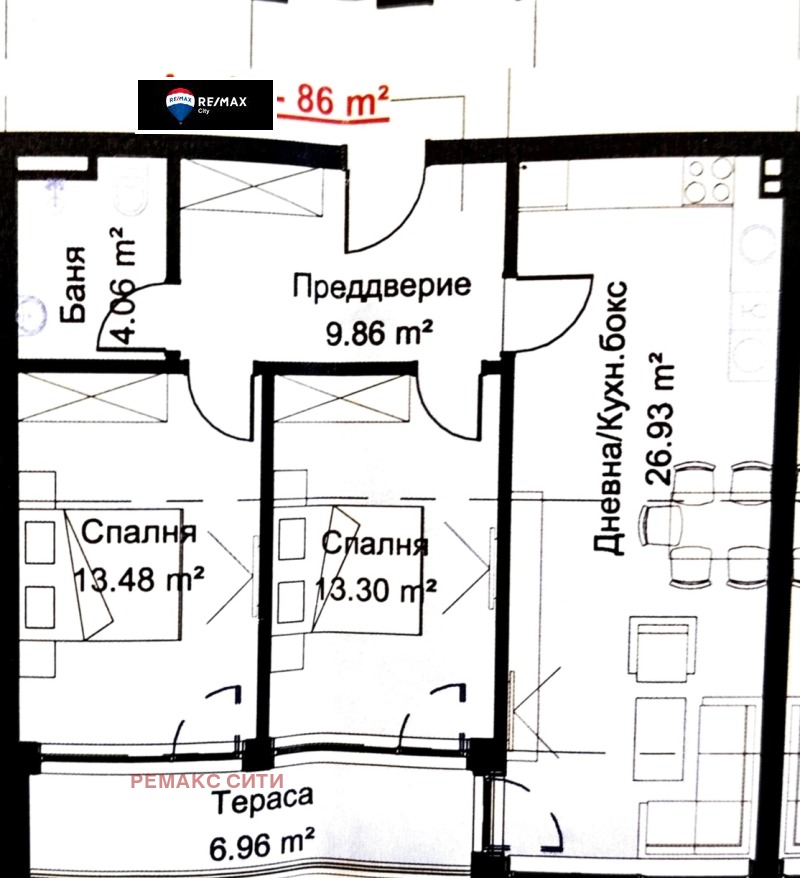 Продава 3-СТАЕН, гр. София, Малинова долина, снимка 8 - Aпартаменти - 48755513