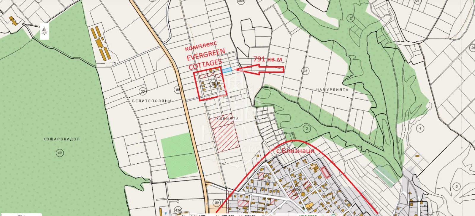 Продава ПАРЦЕЛ, с. Близнаци, област Варна