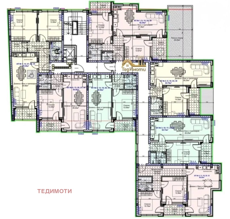 Продава  2-стаен град Стара Загора , Железник - център , 82 кв.м | 48657585 - изображение [4]