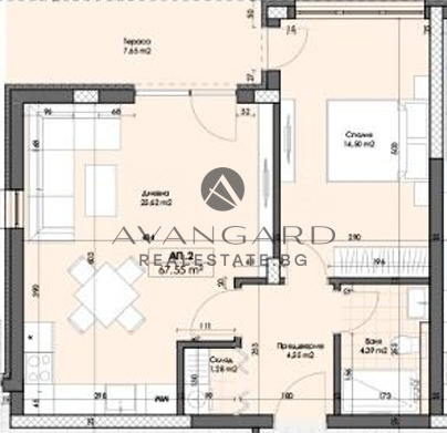 Продава 2-СТАЕН, с. Марково, област Пловдив, снимка 2 - Апартаменти - 53467462