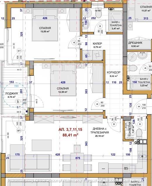 À venda  2 quartos Stara Zagora , Jeleznik - centar , 99 m² | 97675752 - imagem [2]