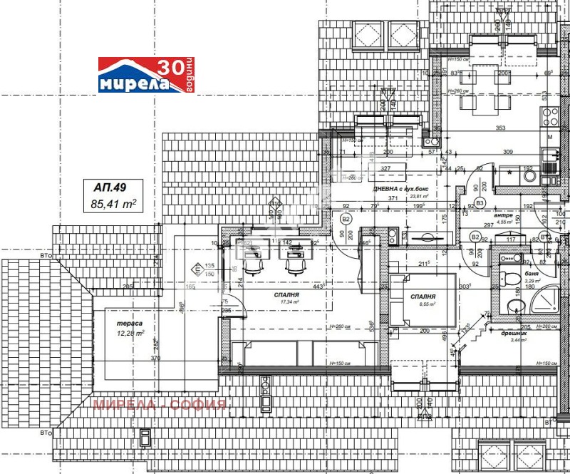 Продава 3-СТАЕН, гр. София, Овча купел 2, снимка 2 - Апартаменти - 53141745