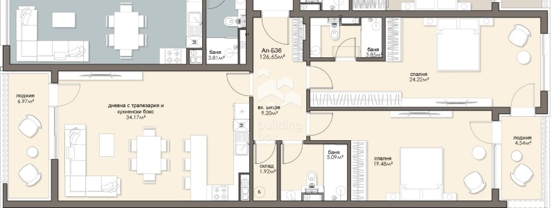 Продава 3-СТАЕН, гр. София, Люлин 5, снимка 2 - Апартаменти - 53354089