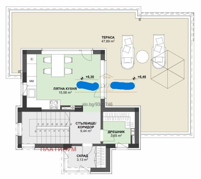 Myytävänä  Talo Burgas , Sarafovo , 184 neliömetriä | 91739850 - kuva [17]