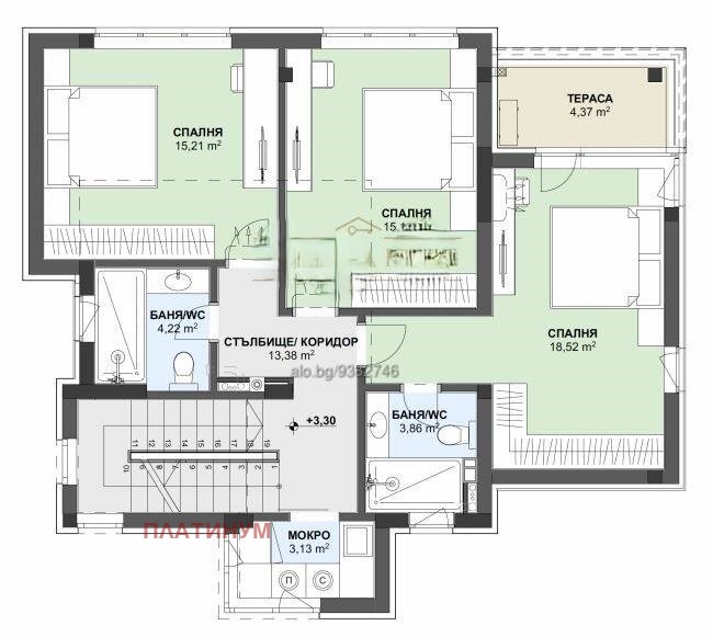 Myytävänä  Talo Burgas , Sarafovo , 184 neliömetriä | 91739850 - kuva [16]