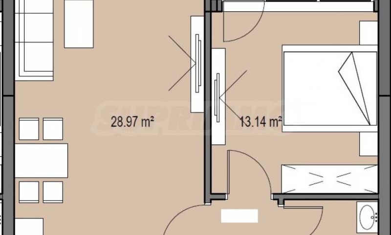 Продава 2-СТАЕН, гр. Пловдив, Христо Смирненски, снимка 10 - Aпартаменти - 47680248