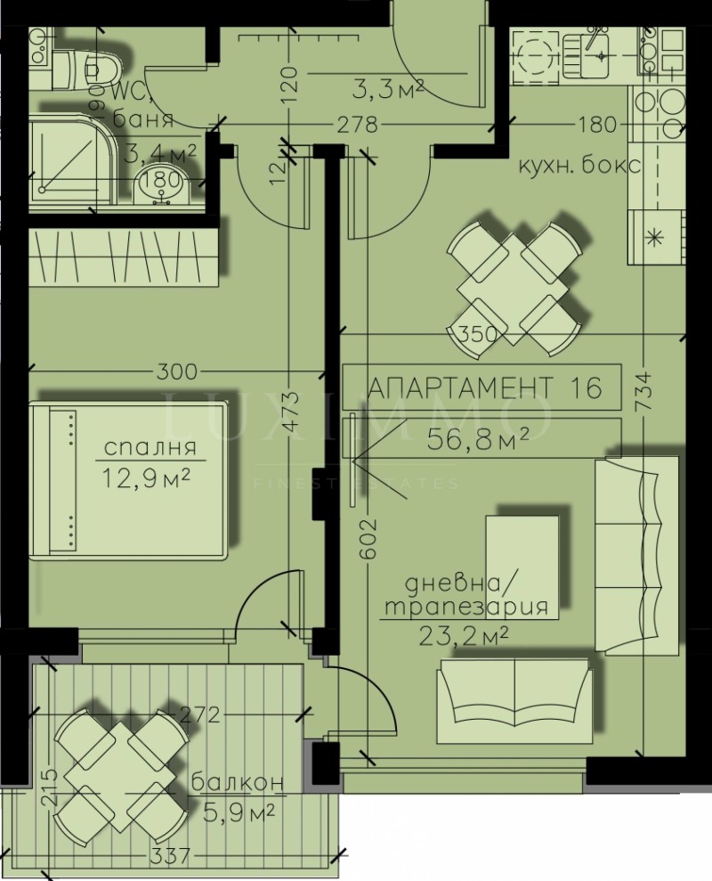 En venta  1 dormitorio Sofia , Boyana , 66 metros cuadrados | 19482363 - imagen [9]