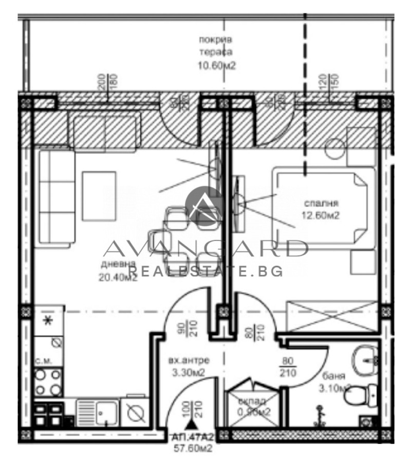 Продава 2-СТАЕН, гр. Пловдив, Остромила