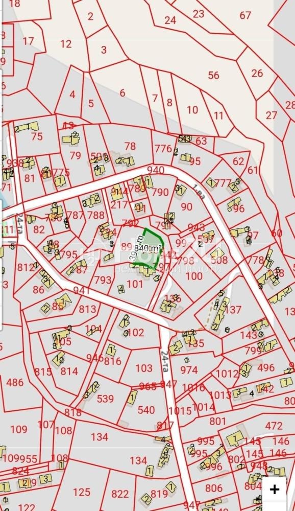 Продава ПАРЦЕЛ, с. Генерал Кантарджиево, област Варна, снимка 2 - Парцели - 54906811