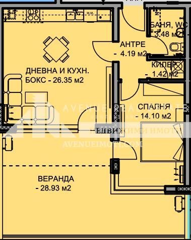 Продава 2-СТАЕН, гр. Пловдив, Остромила, снимка 2 - Aпартаменти - 46530197