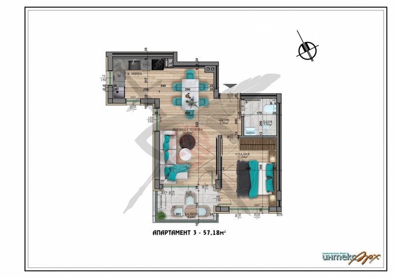 Продава 2-СТАЕН, гр. София, Студентски град, снимка 1 - Aпартаменти - 47615645