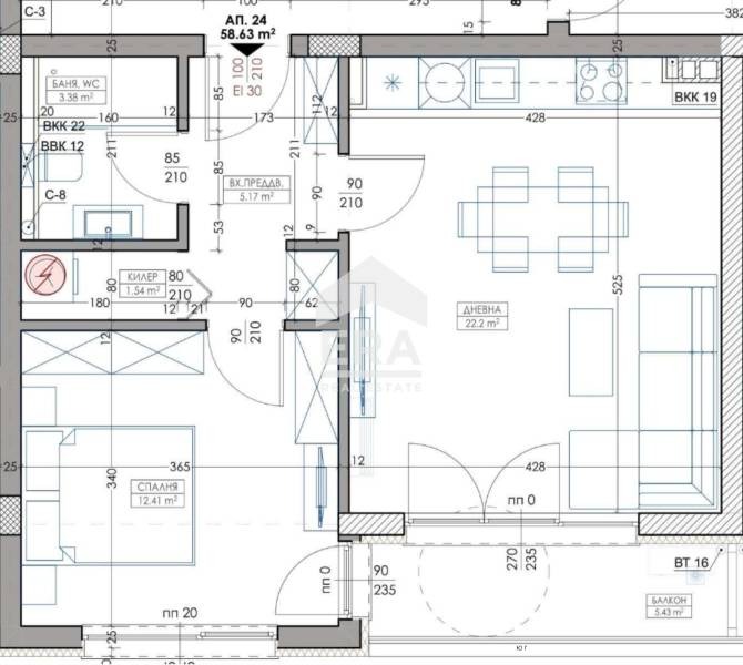 Satılık  1 yatak odası Varna , Vladislav Varnençik 1 , 69 metrekare | 25912944 - görüntü [10]